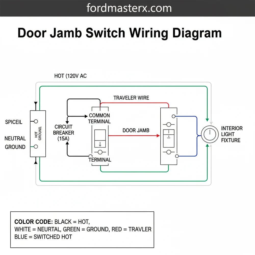 Door Jamb Switch Wiring Diagram: Easy Setup Guide