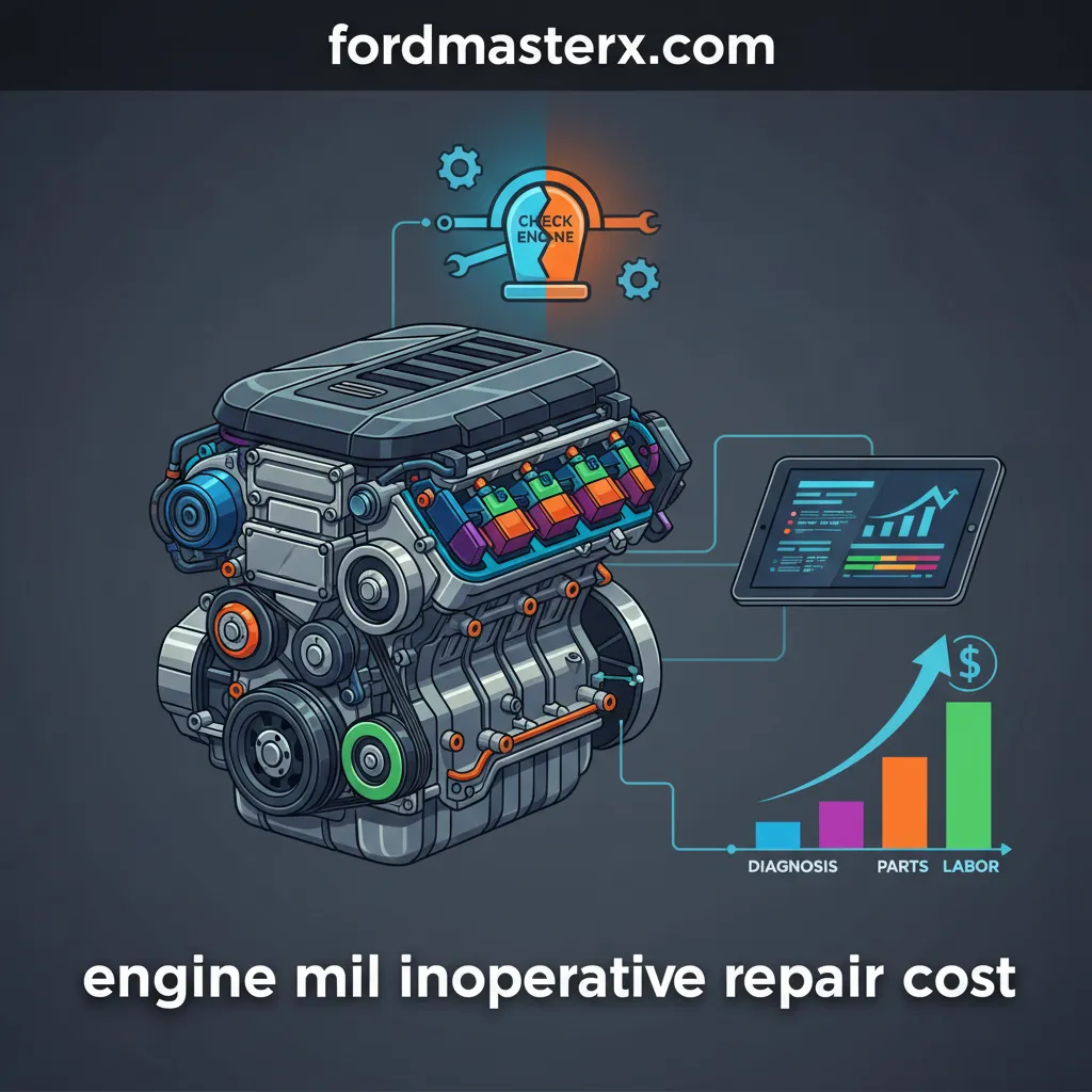 engine mil inoperative repair cost