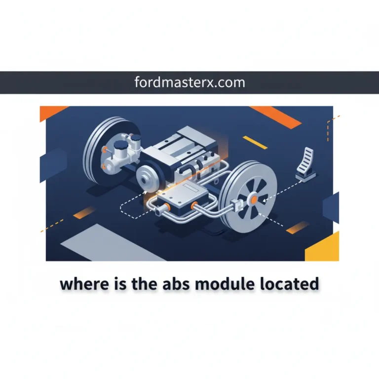 Where Is The Abs Module Located: Identification And Access Guide