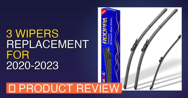 3 wipers Replacement for 2020: 2020 Ford Escape Wiper Blade Size Revie