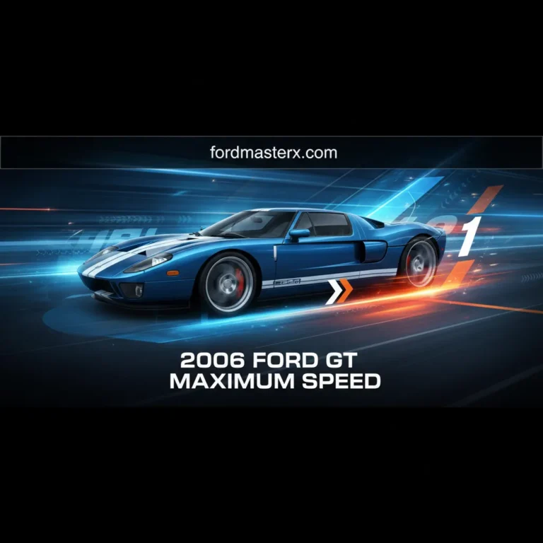 2006 Ford Gt Maximum Speed: Complete Guide