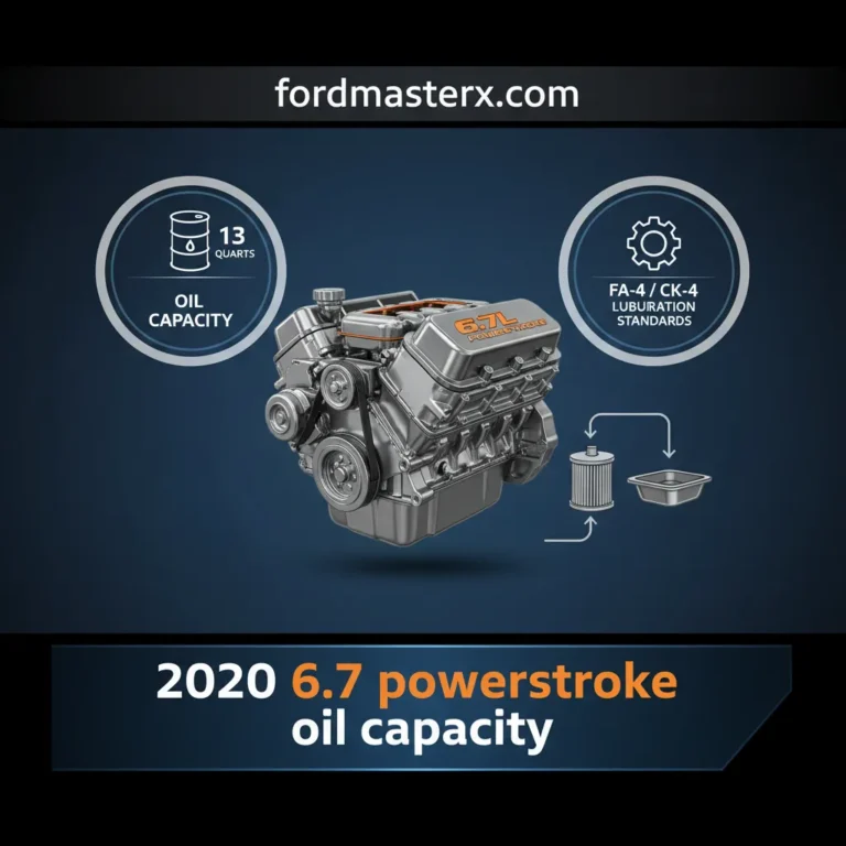 2020 6.7 Powerstroke Oil Capacity: Specifications And Lubrication Standards