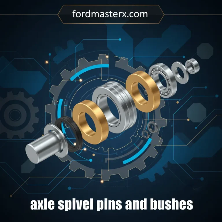 Axle Swivel Pins And Bushes: Engineering Specifications And Heavy-Duty Maintenance Protocols