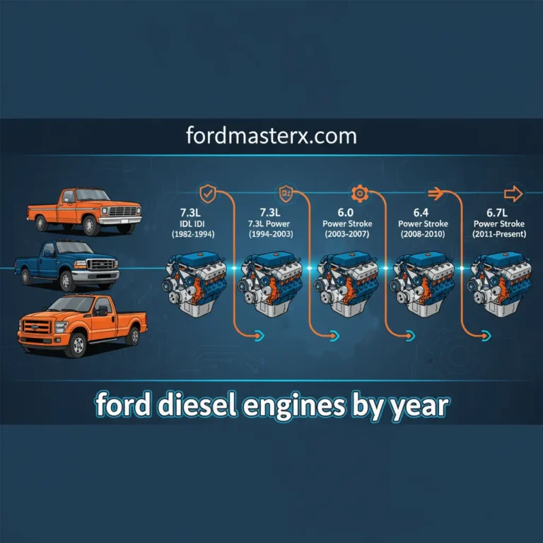 Ford Diesel Engines By Year: A Technical Guide To Generations, Reliability, And Specifications