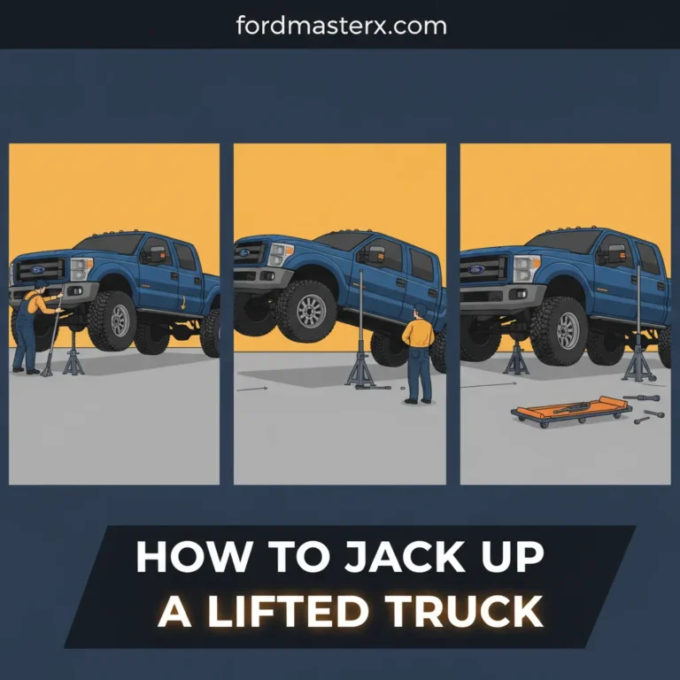 How To Jack Up A Lifted Truck: Technical Procedures And Safety Equipment