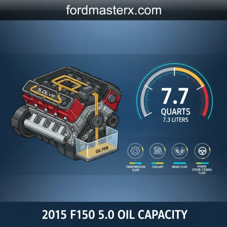 2015 F150 5.0 Oil Capacity And Fluid Maintenance Specifications