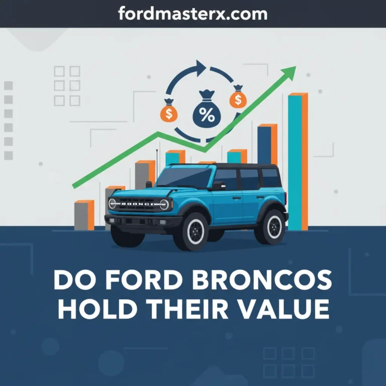 Do Ford Broncos Hold Their Value: Market Analysis Of Resale Performance And Depreciation