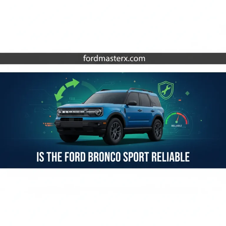 Is The Ford Bronco Sport Reliable: Complete Guide