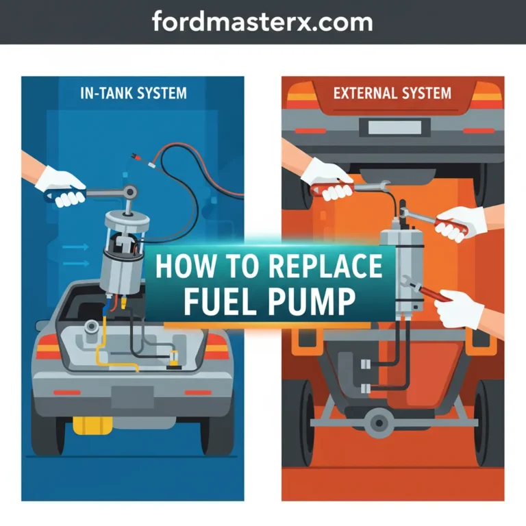 How To Replace Fuel Pump: Technical Steps For In-Tank And External System Maintenance