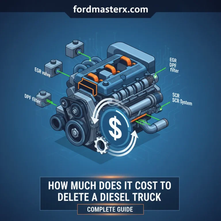 How Much Does It Cost To Delete A Diesel Truck: Complete Guide