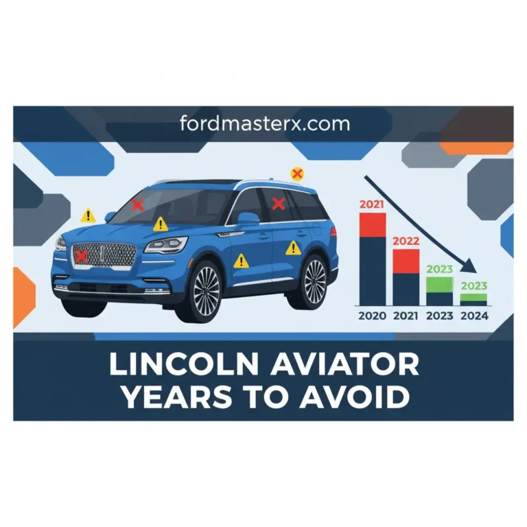 Lincoln Aviator Years To Avoid: A Reliability And Maintenance Performance Analysis