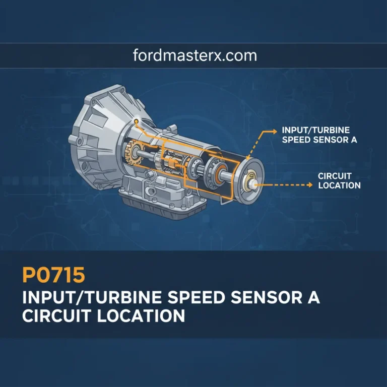 P0715 Input/Turbine Speed Sensor A Circuit Location And Diagnostic Guide