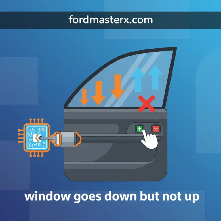 Window Goes Down But Not Up: Complete Guide