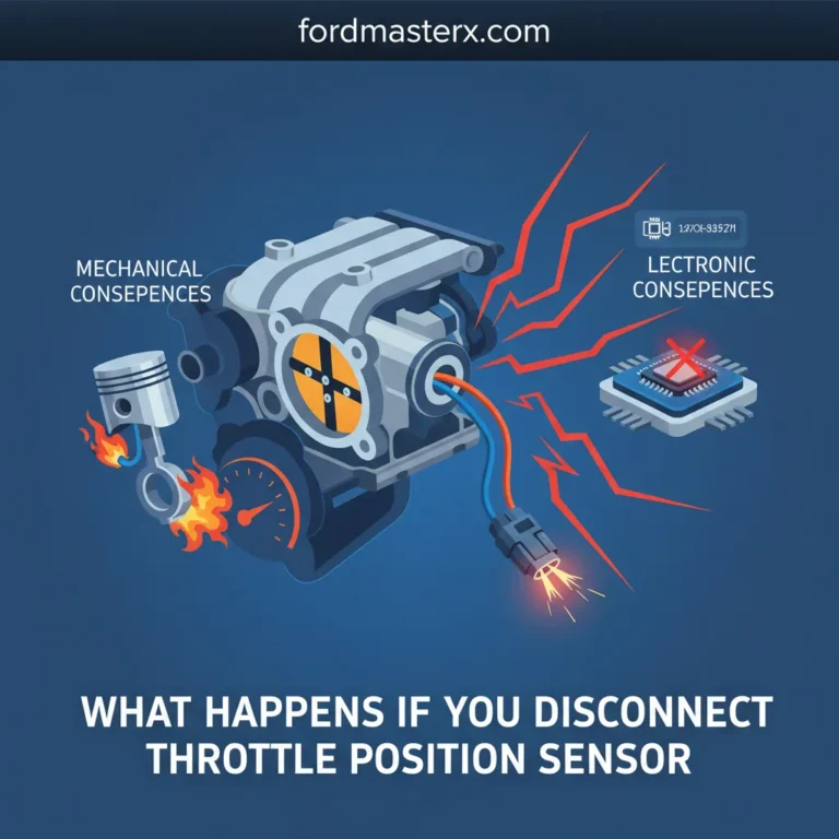 What Happens If You Disconnect Throttle Position Sensor: Mechanical And Electronic Consequences
