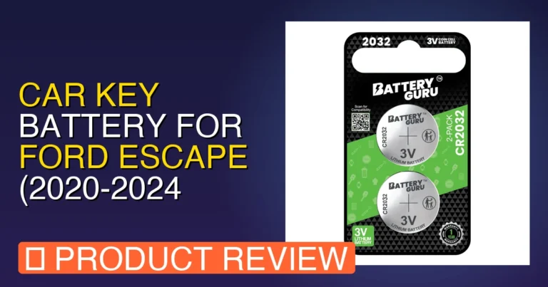 Car Key Battery for Ford Escape Review: Pros, Cons & Worth It?