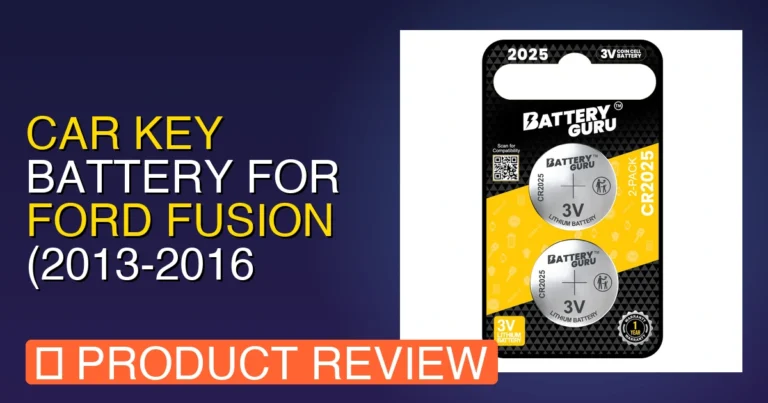 Car Key Battery for Ford Fusion Review: Pros, Cons & Is It Worth It?