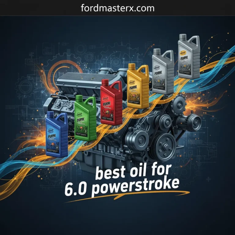 Best Oil For 6.0 Powerstroke: Top 5 Synthetic Formulas Ranked For Heui Longevity