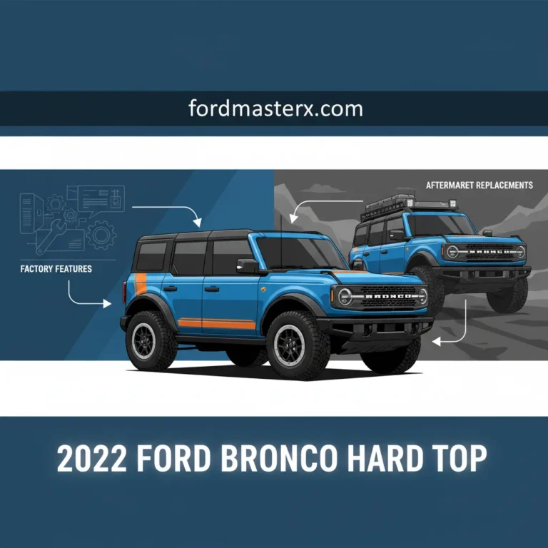 2022 Ford Bronco Hard Top: Essential Factory Features And Curated Aftermarket Replacements