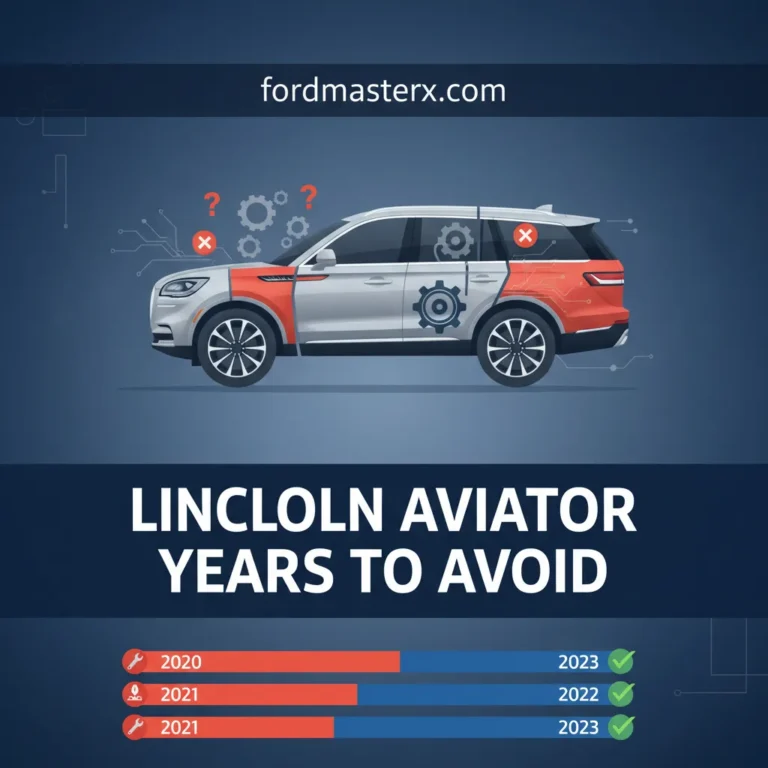 Lincoln Aviator Years To Avoid: Evaluating Reliability And Mechanical Performance