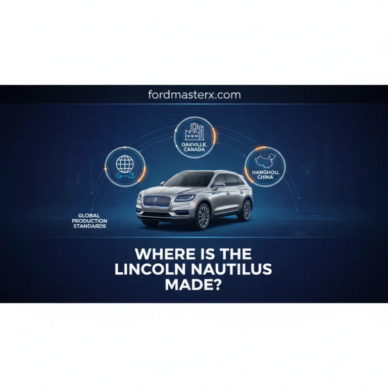 Where Is The Lincoln Nautilus Made? Manufacturing Locations And Global Production Standards