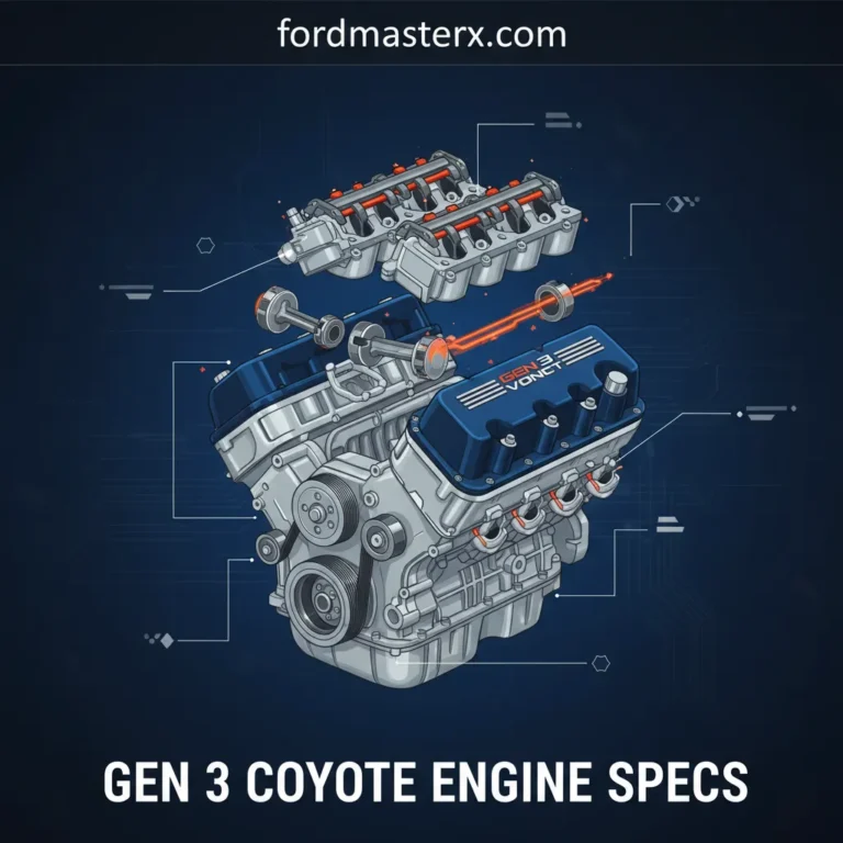 Gen 3 Coyote Engine Specs: Complete Guide