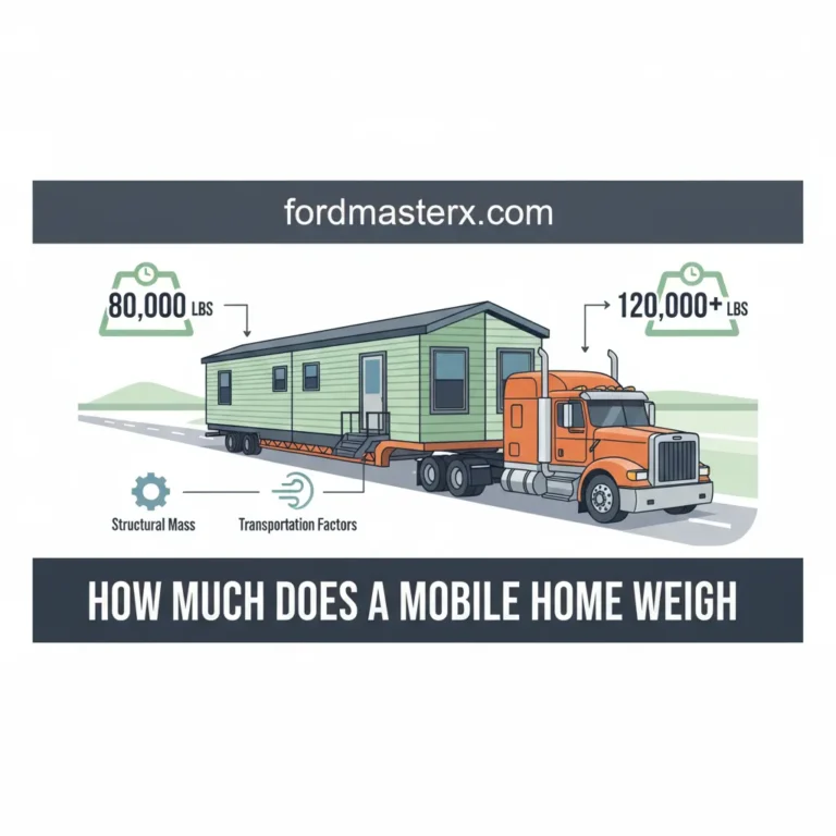 How Much Does A Mobile Home Weigh: Structural Mass And Transportation Factors