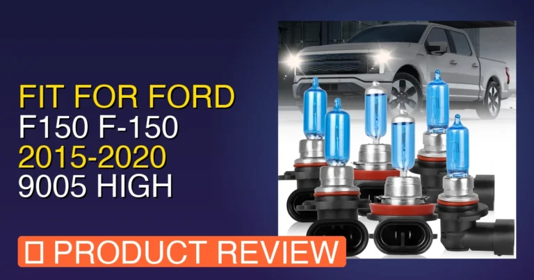 Fit For Ford F150 F Review: Is This 2020 F150 Headlight Bulb Replaceme