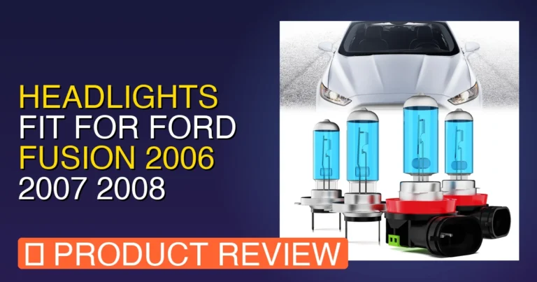 2011 Ford Fusion Headlight Bulb: Headlights Fit for Ford Fusion 2006 R