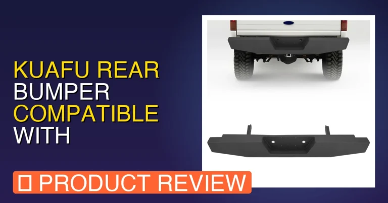 1994 Ford F150 Rear Bumper: KUAFU Rear Bumper Compatible with 1973 Ver