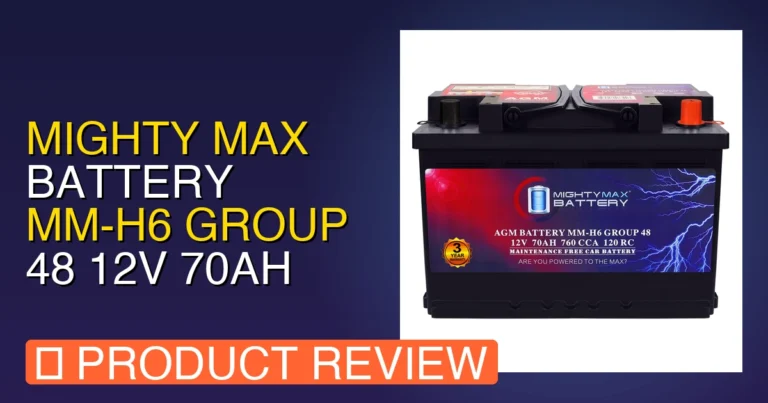 Ford F-150 Battery Size: Mighty Max Battery MM Review – Pros & Verdict