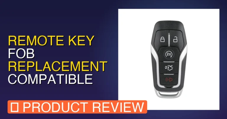 Review: Remote Key Fob Replacement Compatible with 2017 Ford Explorer