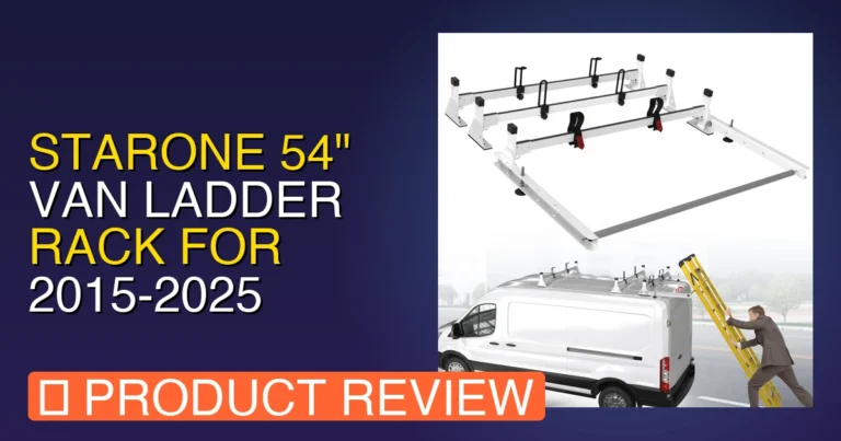 StarONE 54″ Van Ladder Rack for Review: Best Ford Transit Roof Rack wi