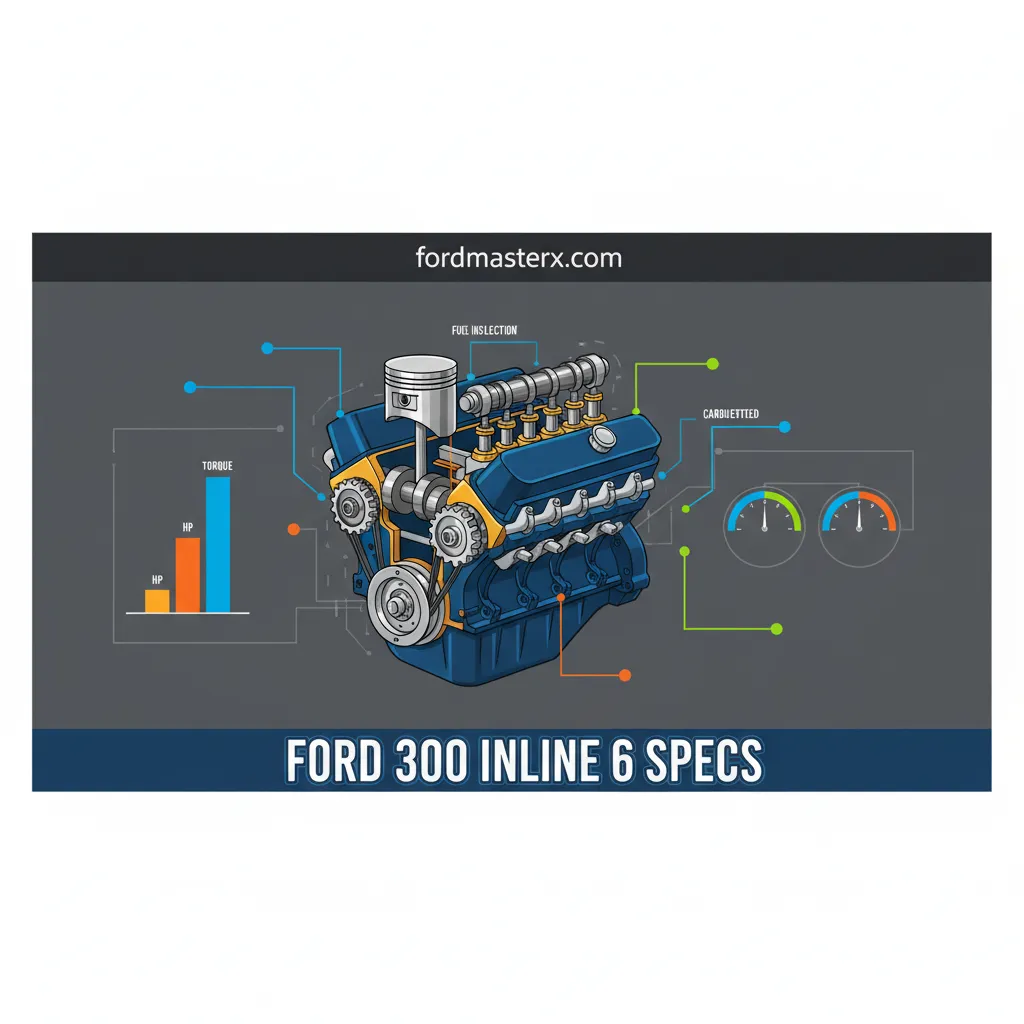 ford 300 inline 6 specs