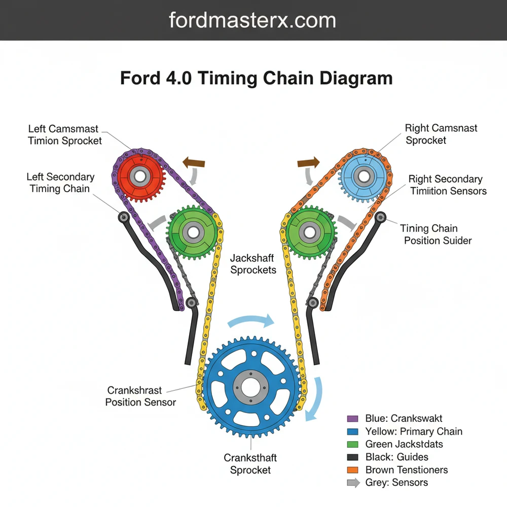 Ford 4.0 Timing Chain Diagram: Complete Visual Guide