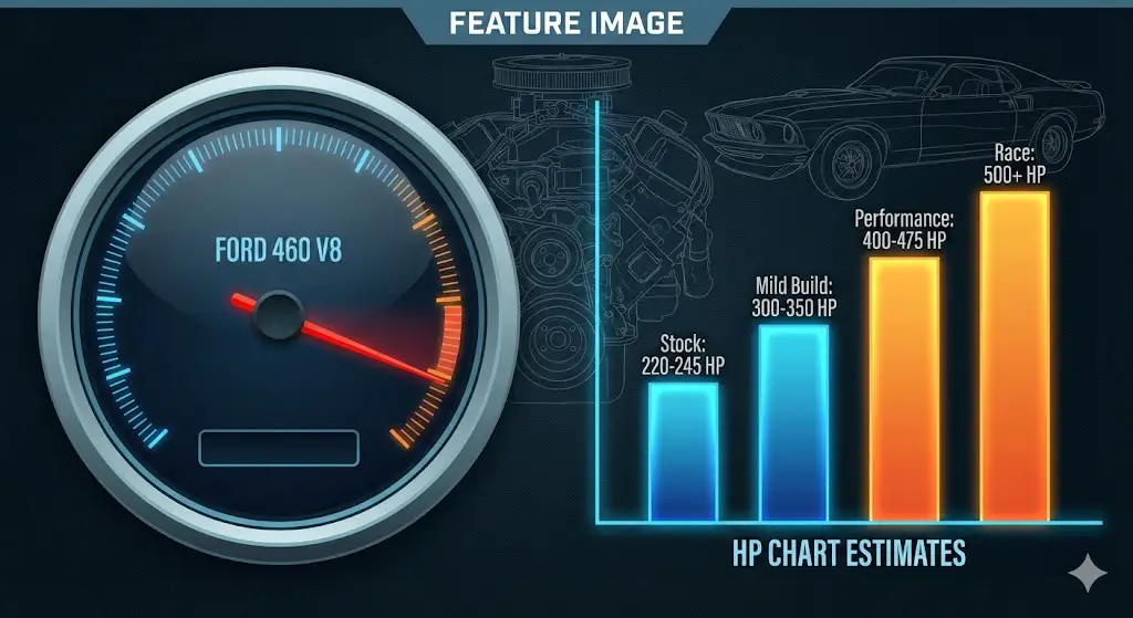 ford 460 hp chart
