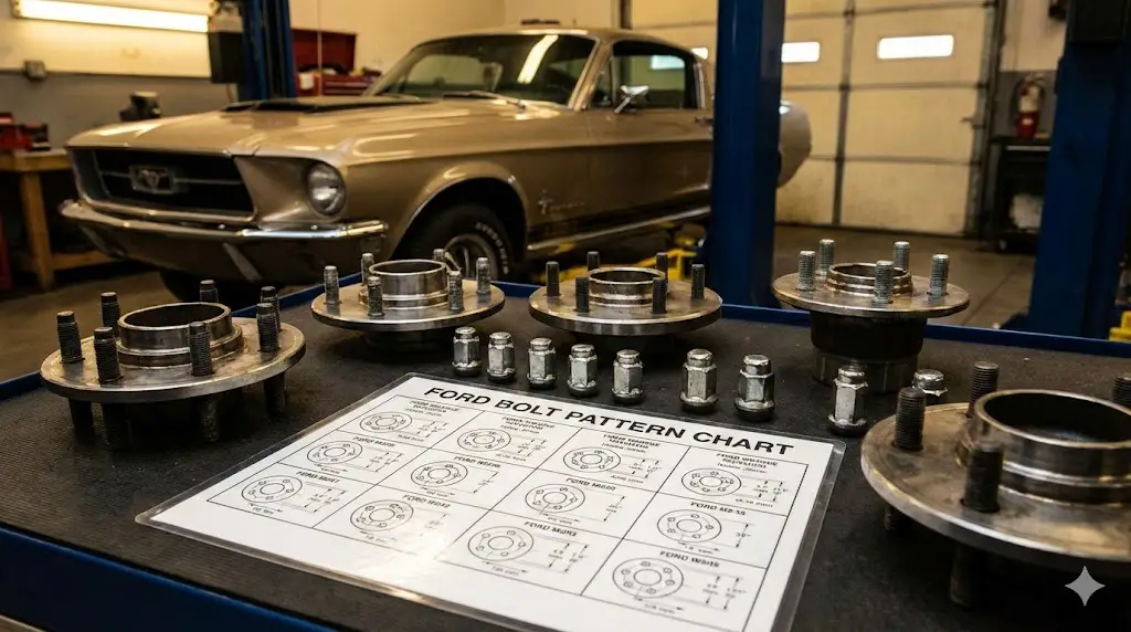 ford bolt pattern chart