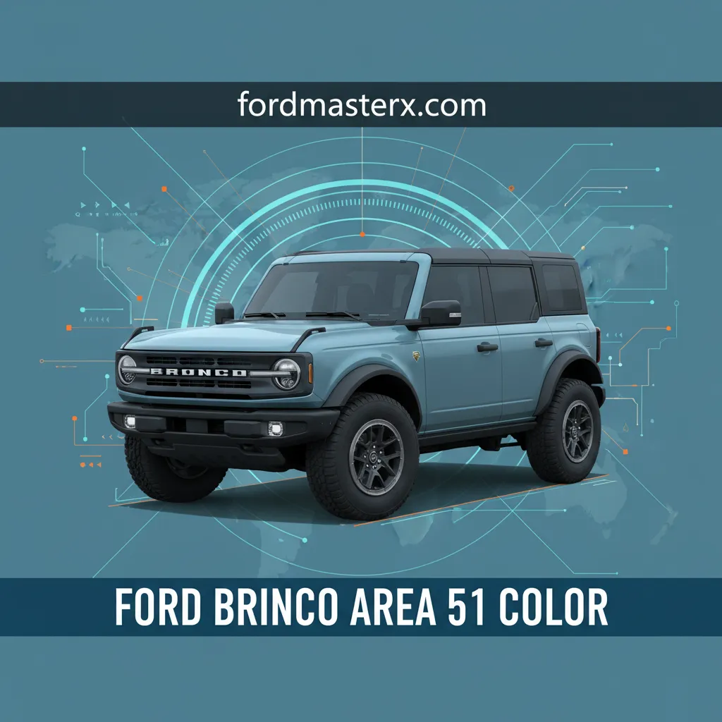 ford bronco area 51 color