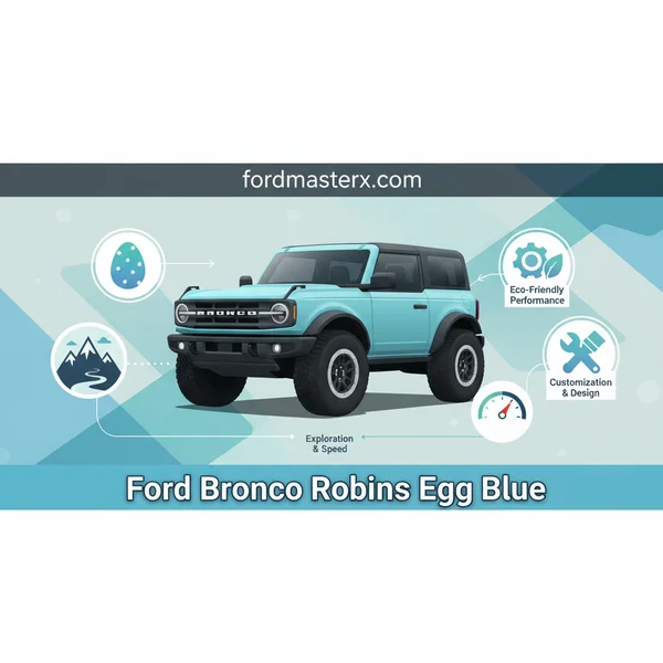 Ford Bronco Robin’s Egg Blue: Heritage Edition Guide