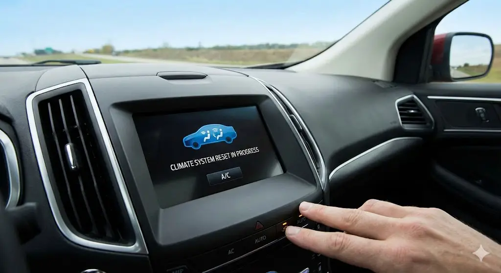 ford edge air conditioning reset