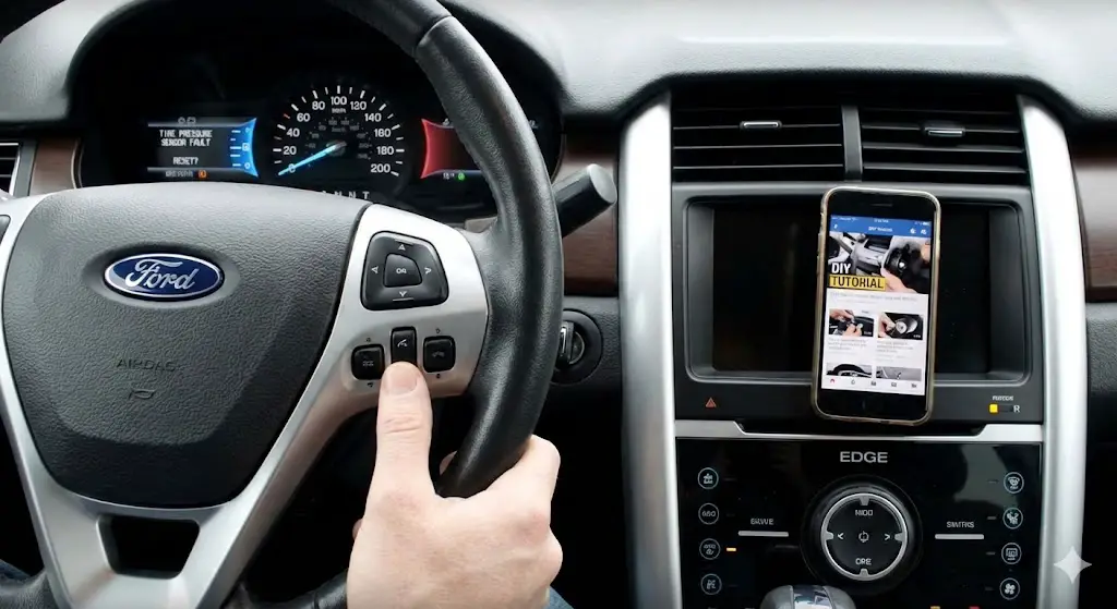 ford edge tpms reset without tool