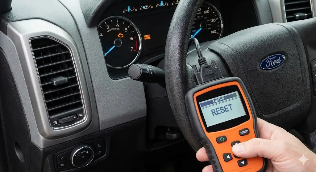 ford f150 check engine light reset