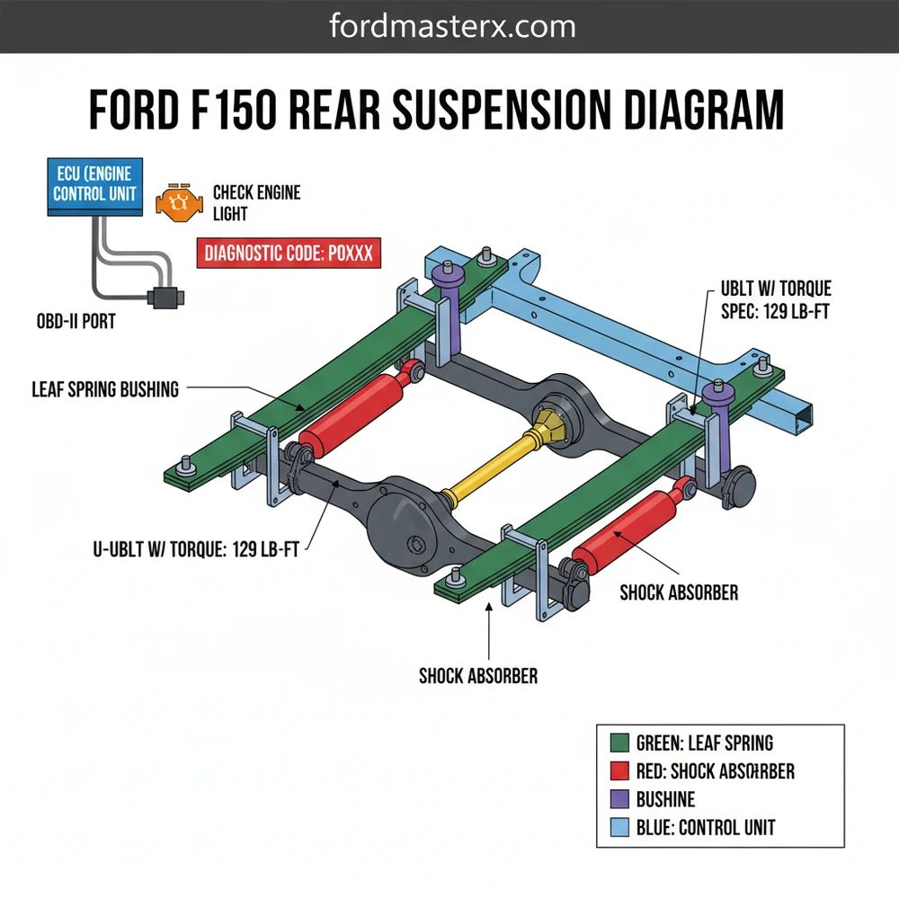 Ford F150 Rear Suspension Diagram: Identification Guide