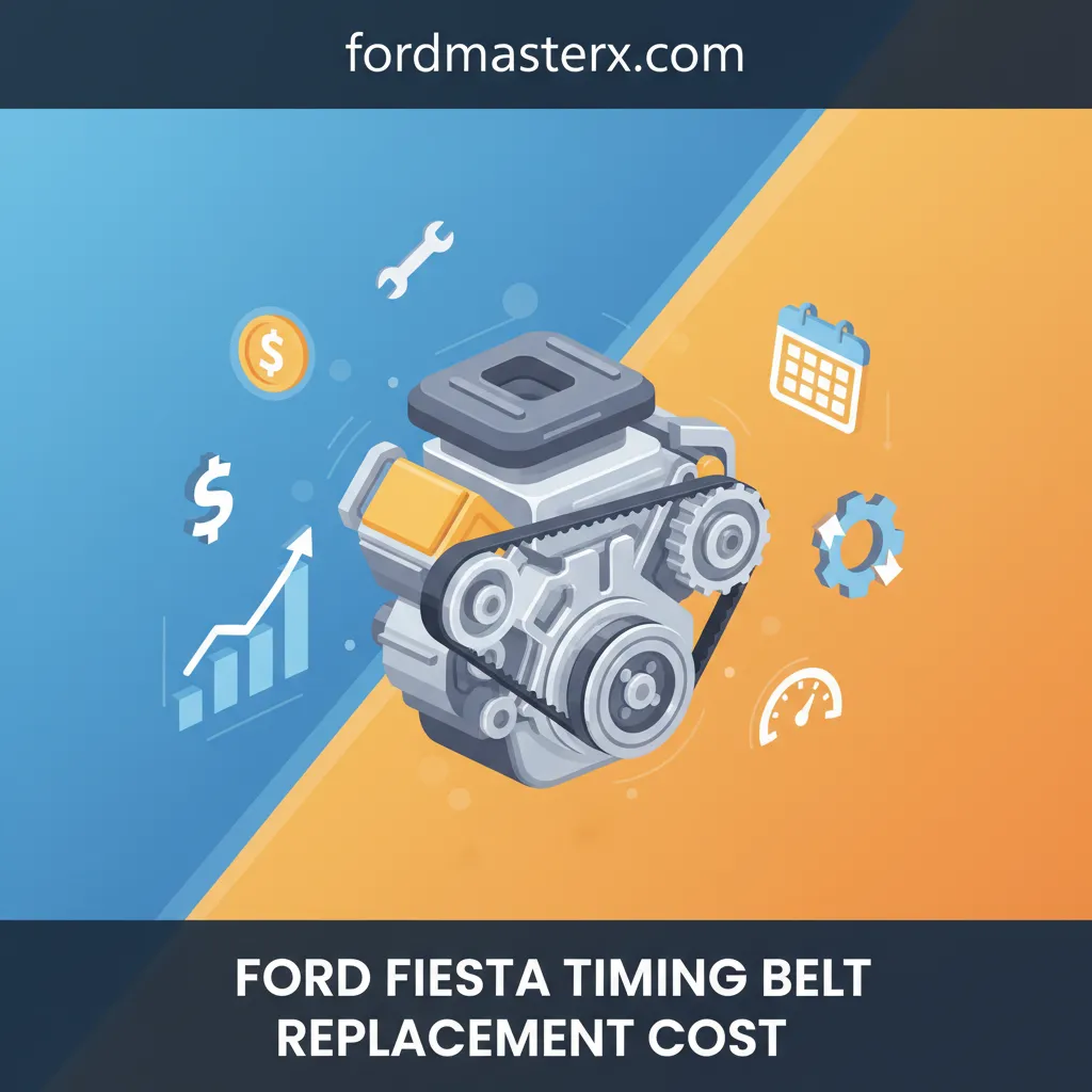 ford fiesta timing belt replacement cost
