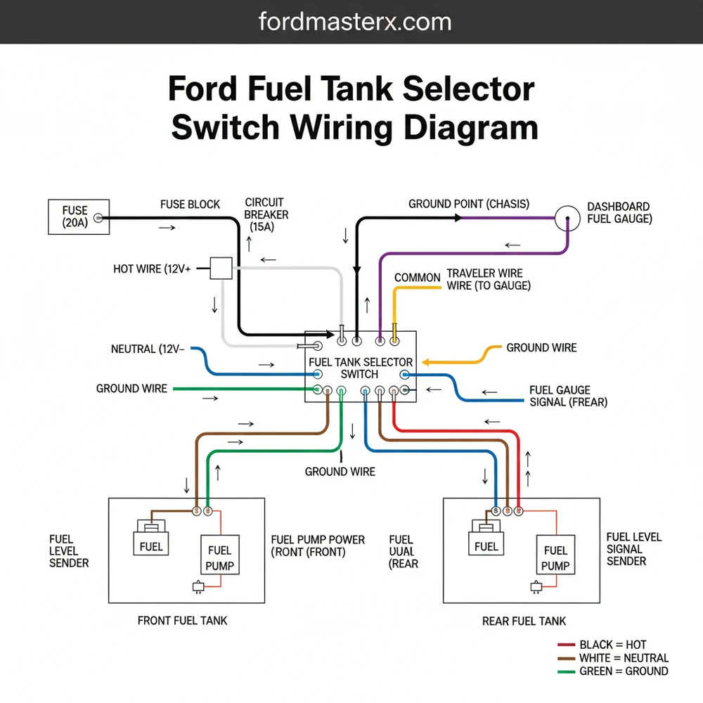 Ford Fuel Tank Selector Switch Wiring Diagram: Easy Guide