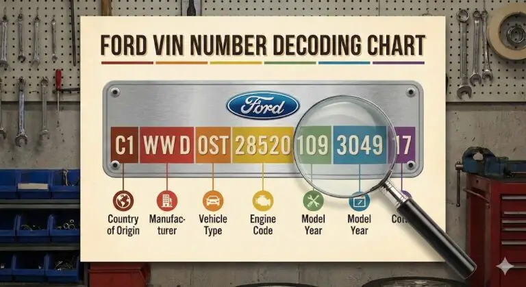 ford vin number decoding chart