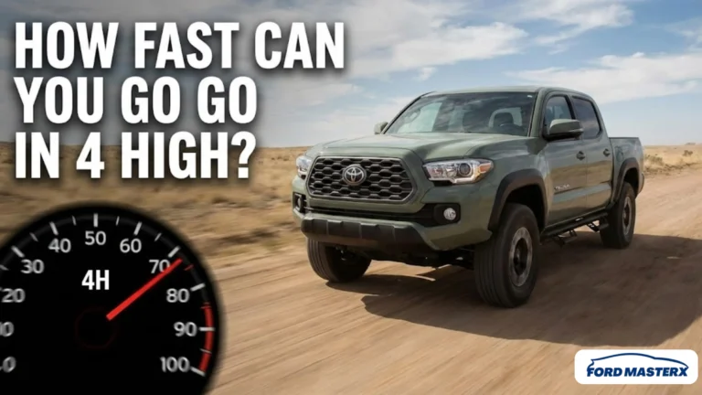 how fast can you go in 4 high