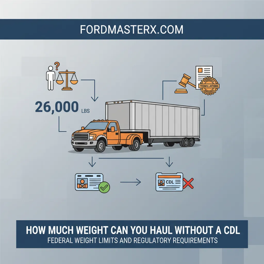 how much weight can you haul without a cdl