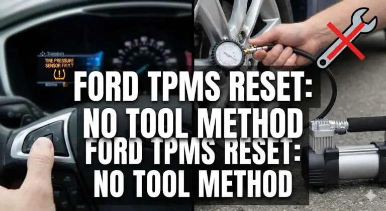 how to activate new tpms sensor without tool ford
