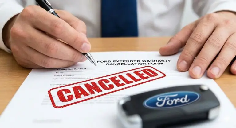 how to cancel ford extended warranty