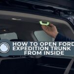 how to open ford expedition trunk from inside